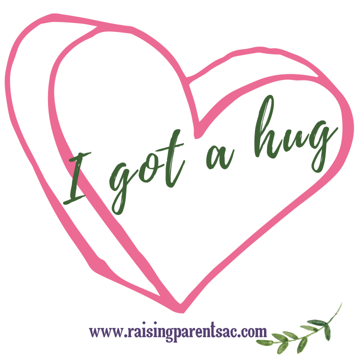I got a hug